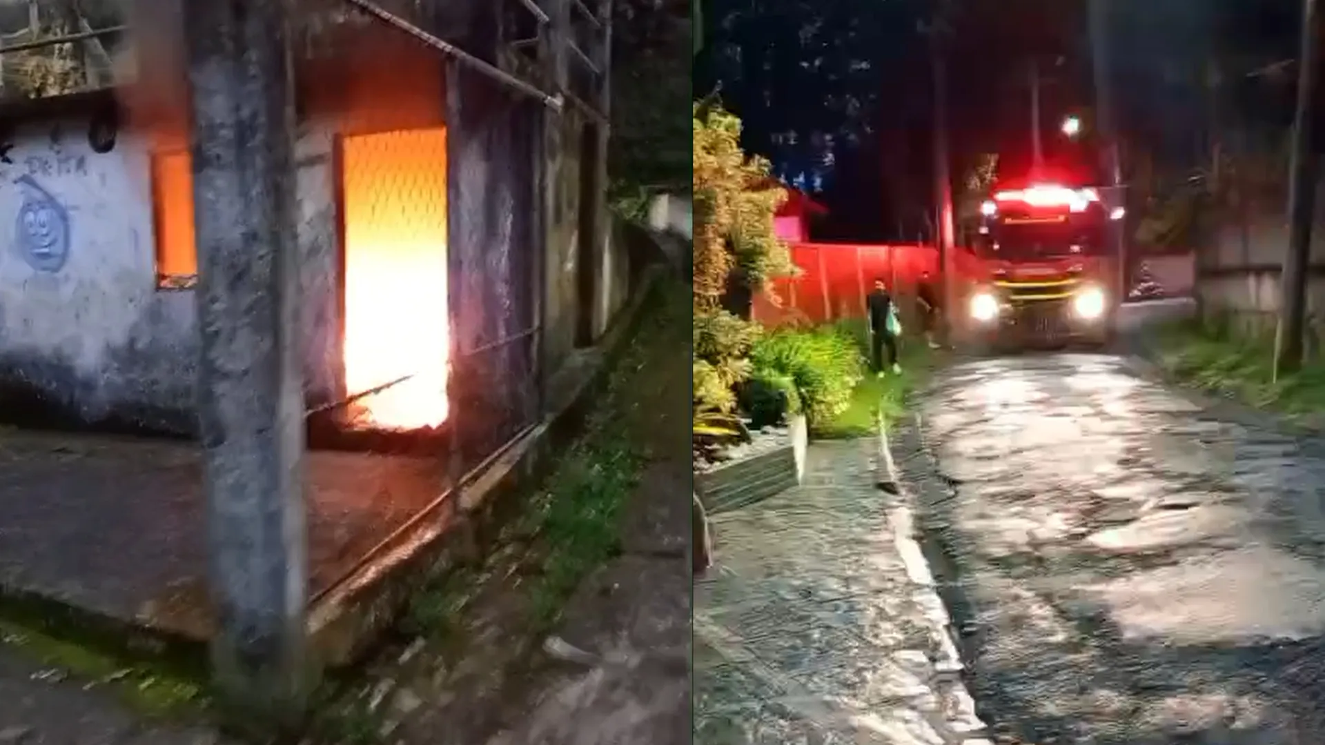 Bombeiros apagam incêndio que assustou moradores próximo ao Lago Iacy
