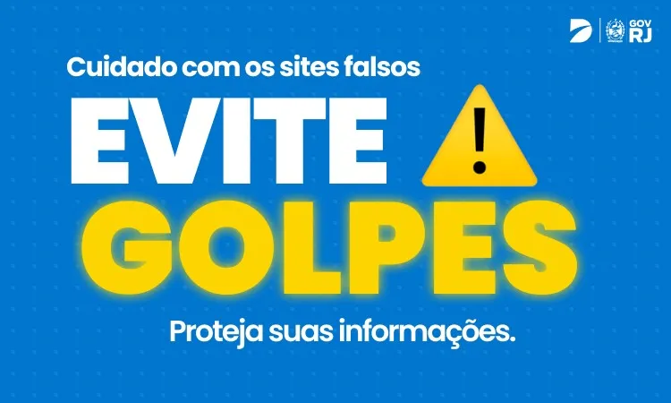Detran RJ renova alerta sobre sites falsos, que tentam induzir ao pagamento indevido de taxas
