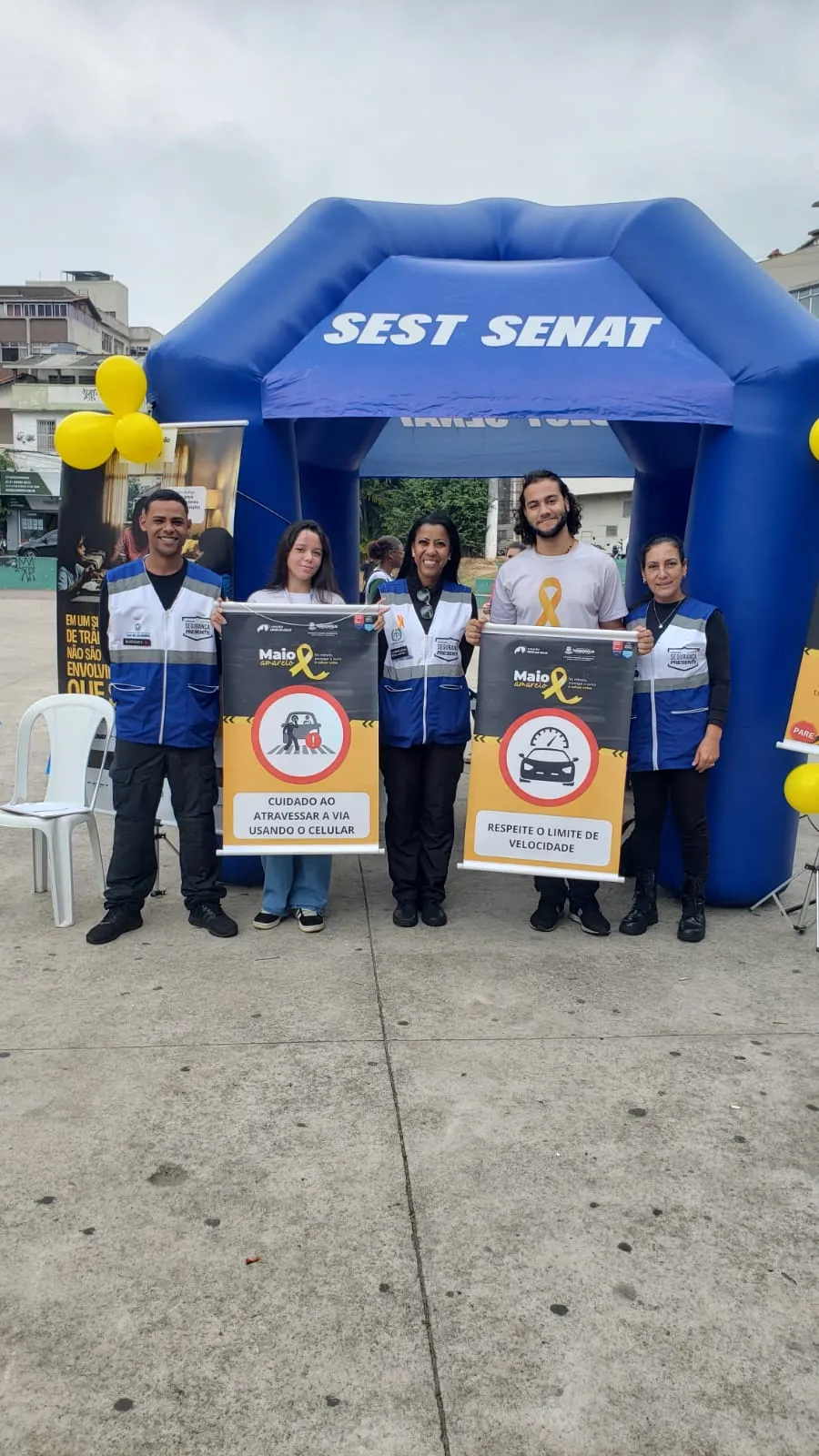Maio Amarelo: Teresópolis recebe ações de conscientização no trânsito