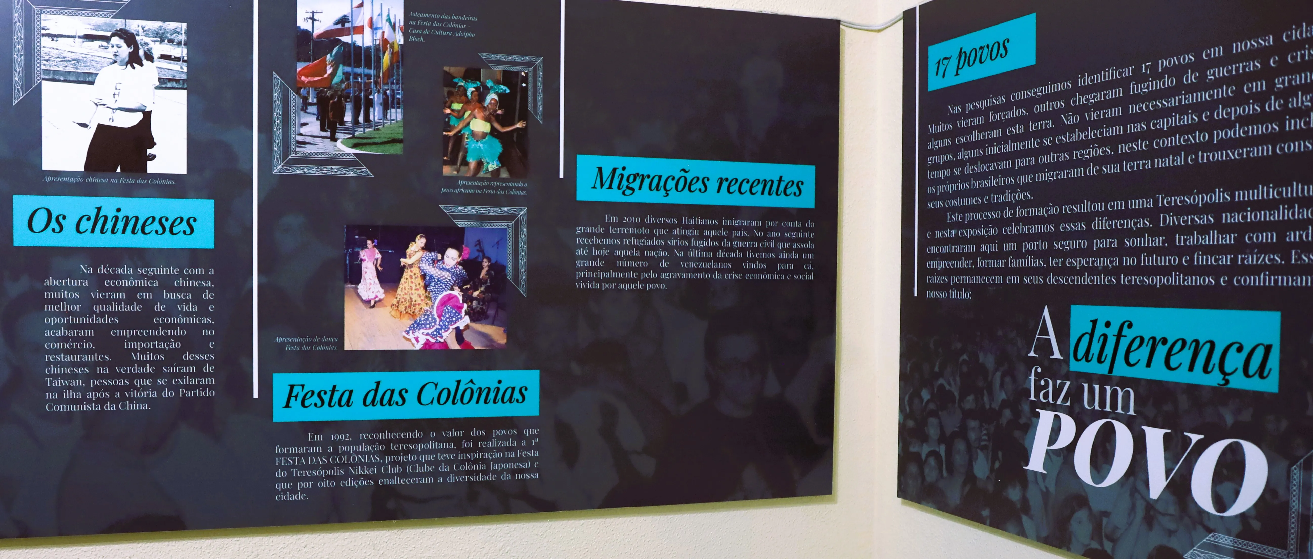 24ª Semana Nacional de Museus: Exposição mostra a multiculturalidade do povo teresopolitano